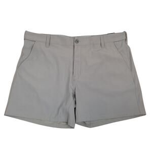 Huk NWT Men's Above The Knee 6 in. Inseam Gray Performance Shorts Size XXL